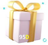 Receba seus bônus de boas-vindas no 95D