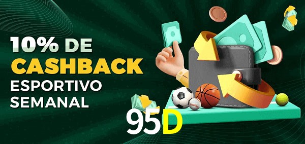 10% de bônus de cashback na 95D